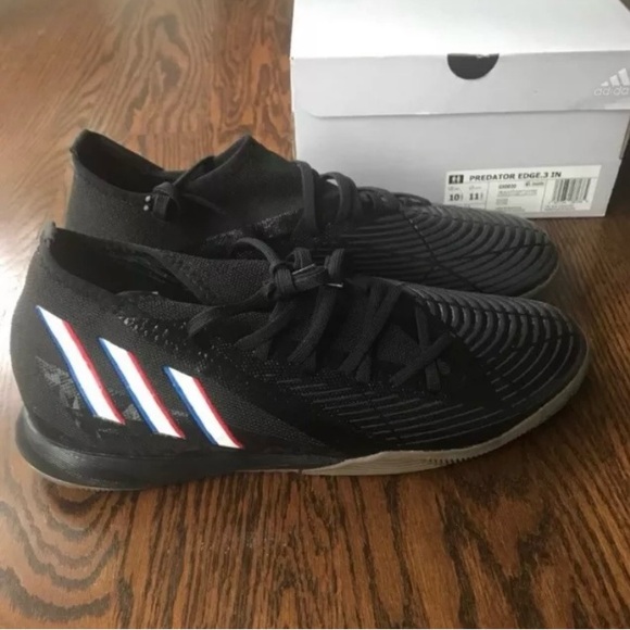 Adidas Predator Edge .3 Indoor Men’s Soccer Size 10.5 - Picture 2 of 4
